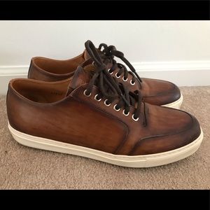 Magnanni Elonso Low Top Leather Sneaker Brown